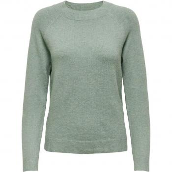 Sudadera Only Jersey Rica Life Verde Mujer, tipo de producto: sudadera, características: color verde, diseño moderno, ajuste cómodo, material suave y transpirable, ideal para uso diario