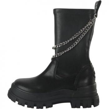 Buffalo Aspha Vegan Nappa Women's Boots with Chain Detail