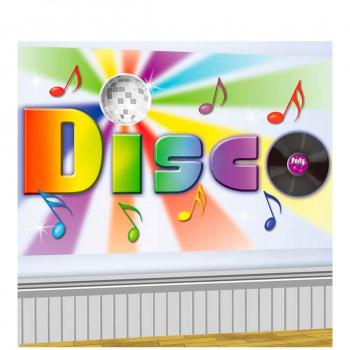 Póster decorativo de la Disco de 75 x 150 cm