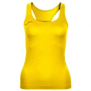 Joma Skin - Camiseta térmica para mujer, color amarillo, talla S