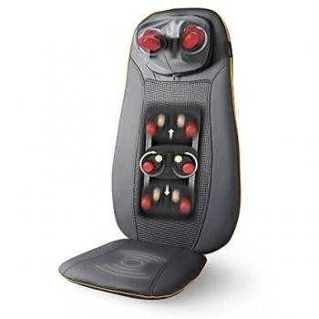 Medisana 88930 Massage Seat Cover/Luxury Full Feature Shiatsu 48W black orange