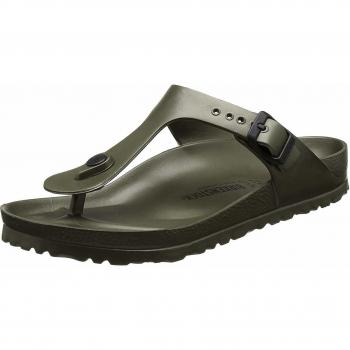 Birkenstock Gizeh EVA Unisex Khaki Toe Post Sandals