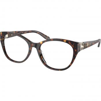 Ralph Lauren RL6235QU Gafas Recetadas para Mujer Tortoiseshell Ajuste Asiático 5003 52
