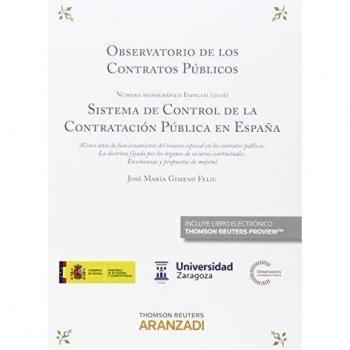 Observatorio de los contratos públicos. Número monográfico especial