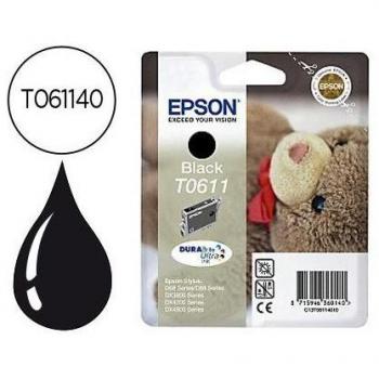 Cartucho de tinta Epson T061140 Negro 8ml