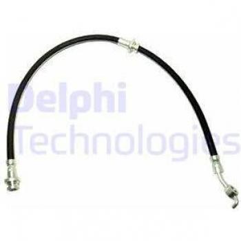 Tubo de freno DELPHI LH6410, características: manguera flexible, fabricado en goma de alta calidad, resistencia a la presión y temperaturas extremas, diseño específico para el lado izquierdo del vehículo