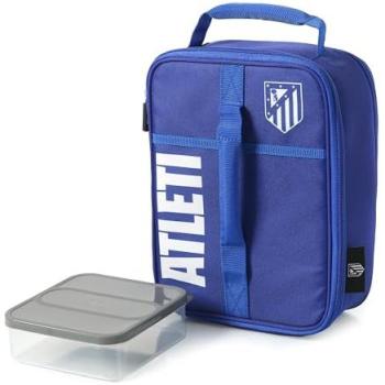 Nevera Portátil Blanda Atlético de Madrid con Tupper Azul Unisex