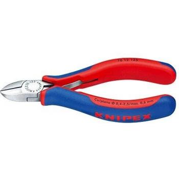 Knipex Alicates de Corte Diagonal 125 mm, Forma 1 Faceta, Cortes Precisos y Eficientes