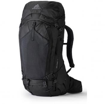 Mochila de trekking Gregory Baltoro 75L, color negro obsidiana, tamaño grande