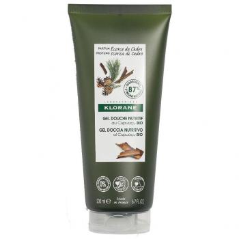 Klorane Cupuaçu Bio Écorce de Cèdre Nourishing Shower Gel 200 ml