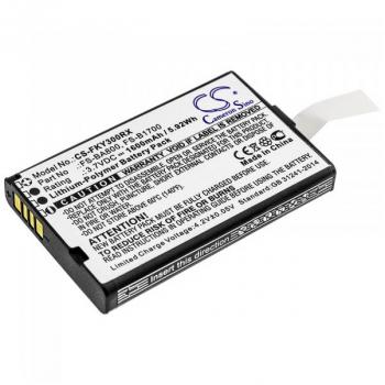 3.7V 1.6Ah LiPo Battery FS-B1700 for Flysky Remote Controllers (FS-GT3C, FS-i10, FS-iT4, FS-iT4S)