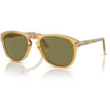 Persol Steve McQueen PO 0714SM (204/P1) Sunglasses, unisex, yellow, size: 54 MM, limited edition