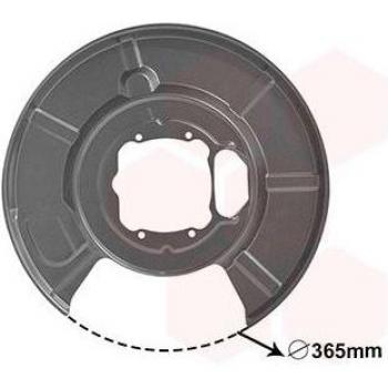 VAN WEZEL Chapa protectora contra salpicaduras para disco de freno 0655373