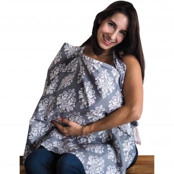 Nursing Cover, Baby Breastfeeding Apron & Wide Privacy Feeding Hider