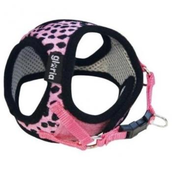 Arnés Gloria Leopardo Estampado Talla S para Perros y Gatos