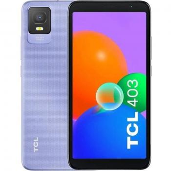 Smartphone TCL 403 6 HD+ 2GB RAM 32GB ROM Android 12 Go Edition Dual SIM 4G LTE MicroUSB 3000mAh Mauve Mist