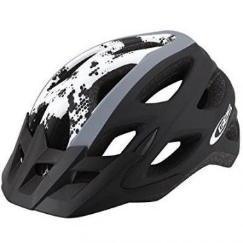  Manufacturas Ges Storm Casco, Unisex, Negro, Gris y Blanco, Medium