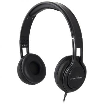 Auriculares con Micrófono Esperanza Serenade EH211K Negro