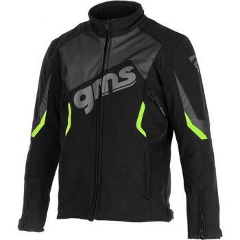 Chaqueta Softshell GMS Arrow Verde-Negro para Motocicleta (3XL)