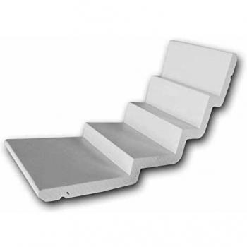 Orac Decor C393 Modern Steps Decorative Coving with LED Lighting, 200x15x21 cm