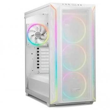 be quiet! Shadow Rock 800 FX White E-ATX Midi Tower Case with Tempered Glass Side Panel, ARGB Lighting and USB 3.2 - White