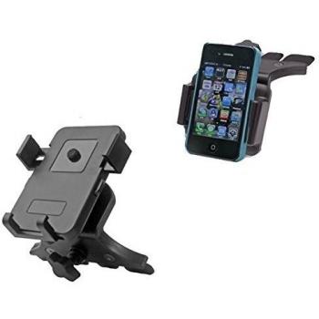 Racksoy - Ranura para Universal CD en el-para la luna del coche con ventosa soporte de coche Smartphone 8,89 cm - 13,97 cm para iPhone 4/4s 5 5C 5S 6 Plus, Samsung Galaxy Note 2 3 3mini 4 S2 S3 S4, Motorola LG 2, HTC M8 One X, Sony Xperia M2 Z3, Nokia Lum