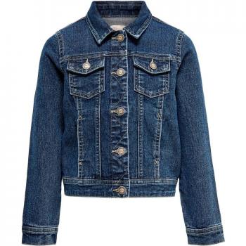 Only Kids Sara Medium Blue Denim Girls' Jacket