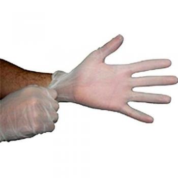Omare Luna Guantes de Nitrilo Azules Sin Polvo Talla Pequeña (S) Caja de 100 Unidades