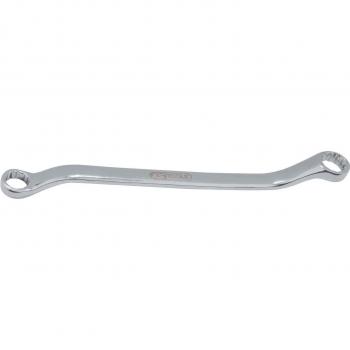 Llave de estrella doble acodada de acero inoxidable 24x27 mm KS TOOLS 964.1113