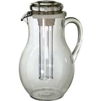 Caraffa Gemma de Acrílico con Refrigerador y Tapa 3L Transparente Ilsa