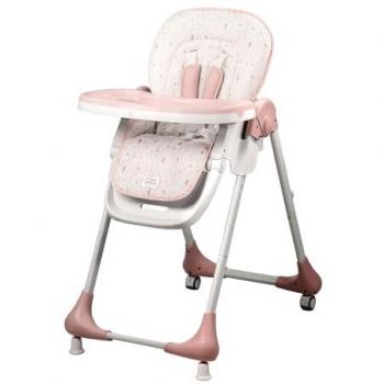 Trona Evolutiva Asalvo Chef Forest Rosa, Ajustable hasta 36 Meses, Respaldo Reclinable y Bandeja Extraíble