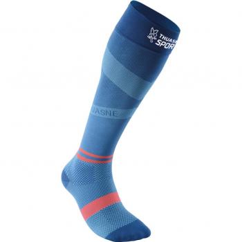 Thuasne Long Compression Socks Up Activ for Running and Trail in Blue