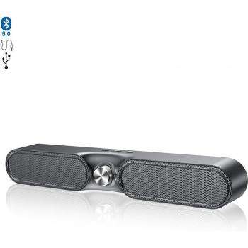Barra de sonido DAM YSW05/GS-B15, Bluetooth 5.0, batería incorporada, medidas 41x6x6 cm