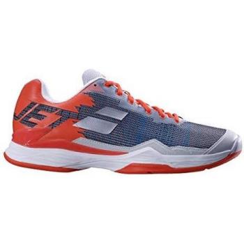 BABOLAT Jet Mach I Clay Men, Zapatillas de Tenis para Hombre, Silver/Fluo Strike, 44 EU
