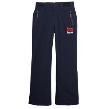 Pantalón largo Superdry Ski Slim Trousers azul cobalto rojo blanco - M Hombre