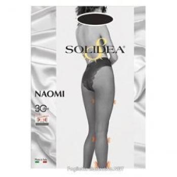 Collant Transparentes Solidea Naomi 30 Denier Compresión 8-11 mmHg Color Humo Talla 1S
