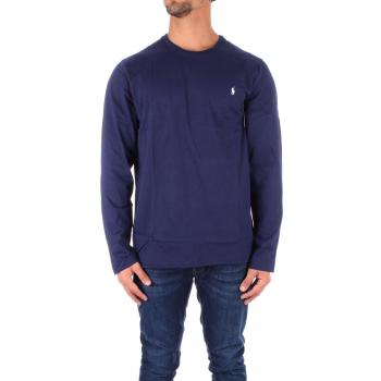 Polo Ralph Lauren Men's Classic Fit Lightweight Long Sleeve T-Shirt - Navy - Size: 40/Regular