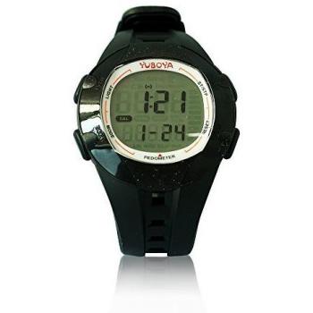 Reloj del deporte impermeable Yuboya multifuncional con retroiluminado Digital3d Calorías muñeca reloj podómetro Con alto grado de la PU correa de reloj, con 6 Mode-- modo podómetro; Modo de cronógrafo; Fecha y modo de hora; Acumula modo de datos; Mo