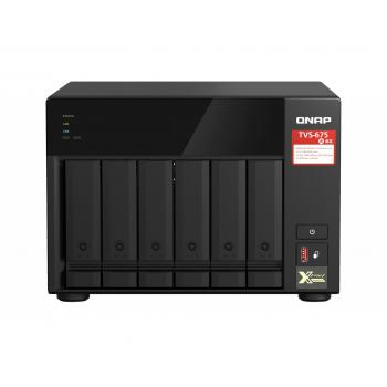 QNAP TVS-675 NAS Torre Ethernet Negro KX-U6580 TVS-675-8G