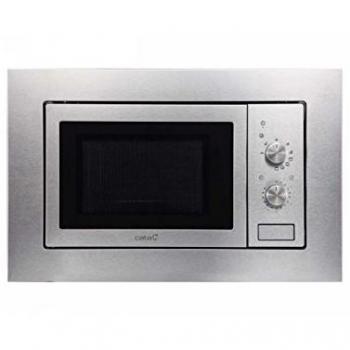 Cata | Microondas de Encastre | Modelo MMA 20 X | 60 cm de Ancho | Capacidad de 20 litros | 5 Niveles de potencia |Con Grill Simultáneo | Fácil Instalación | Medidas Interiores 195 x 280 x 300 mm