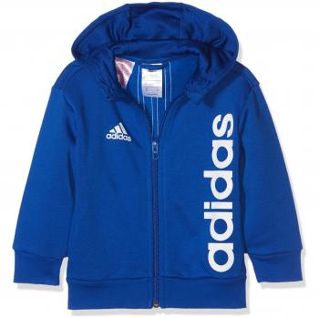 adidas Lk Lin Fz Sudadera, Unisex Niños, Azul / Blanco