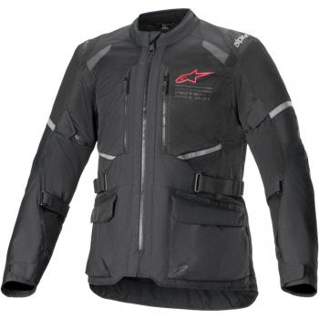 Alpinestars Andes Air Drystar Waterproof Textile Motorcycle Jacket - Black - Size S