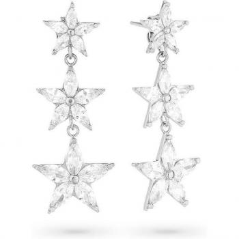 Pendientes Stars de Plata Plateado