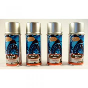 Spray de Pintura Artic para Llantas de Aluminio Motip 150 ml - Gris Glaciar