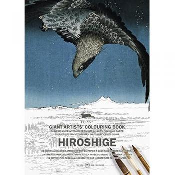 Hiroshige Colouring Book: Giant Artists' Colouring Book
