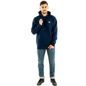 Adidas Essential Night Indigo XL Men's Long Sleeve Hoodie