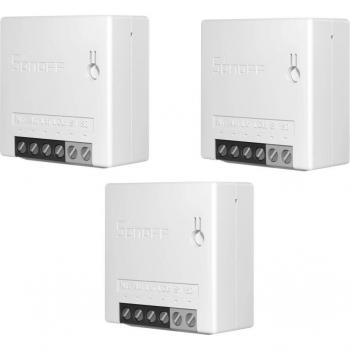 Interruptor Inteligente Sonoff Mini R2 con Control APP y Voz - Paquete de 3 Piezas
