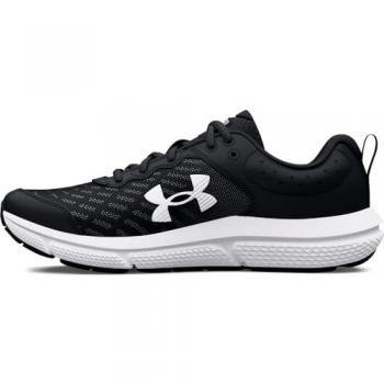 Zapatillas de Running Under Armour Assert 10 para Niños (Negro/Blanco) - Talla: 5.5