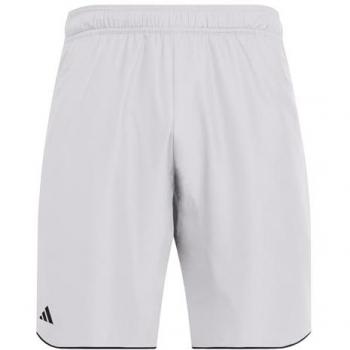 Pantalones Cortos de Tenis Adidas Club Climacool para Hombre, 7 Pulgadas, Color Blanco