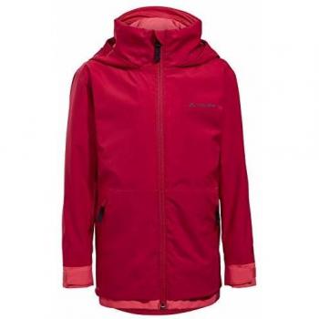 VAUDE Casarea 146/152 - Chaqueta 3 en 1 para niños, Color Rojo